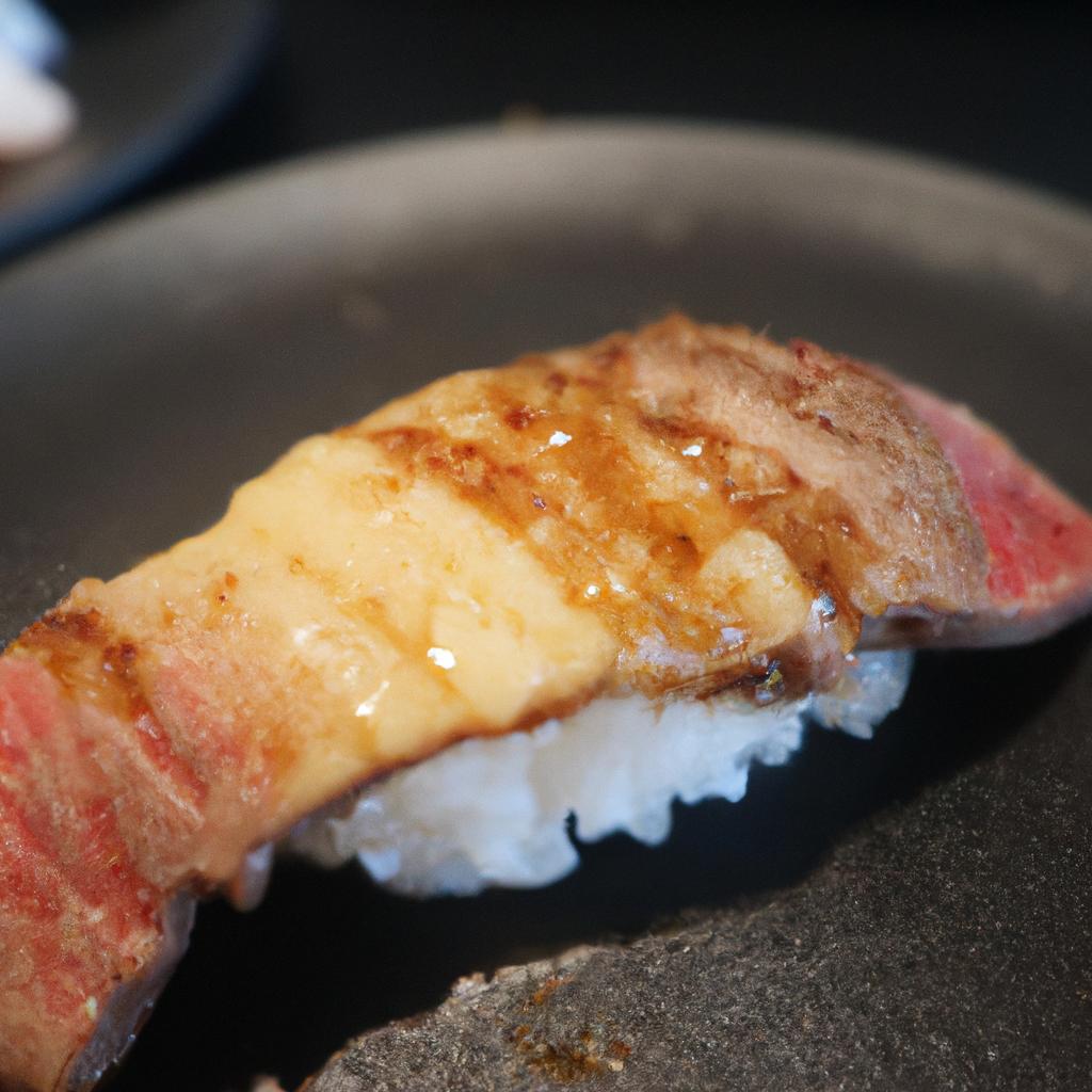 肉寿司の楽しみ方