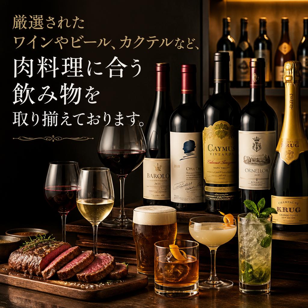 4. 豊富なドリンクメニュー