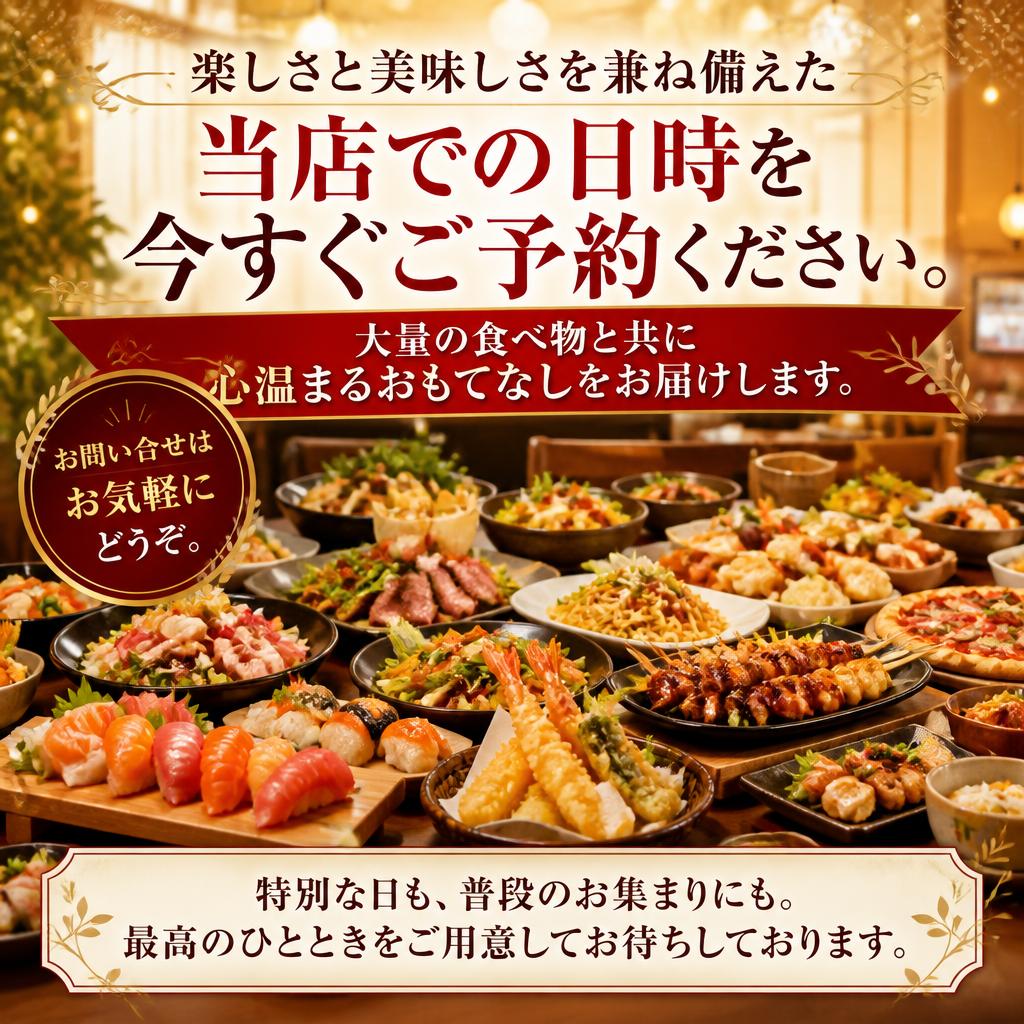 今すぐご予約を！