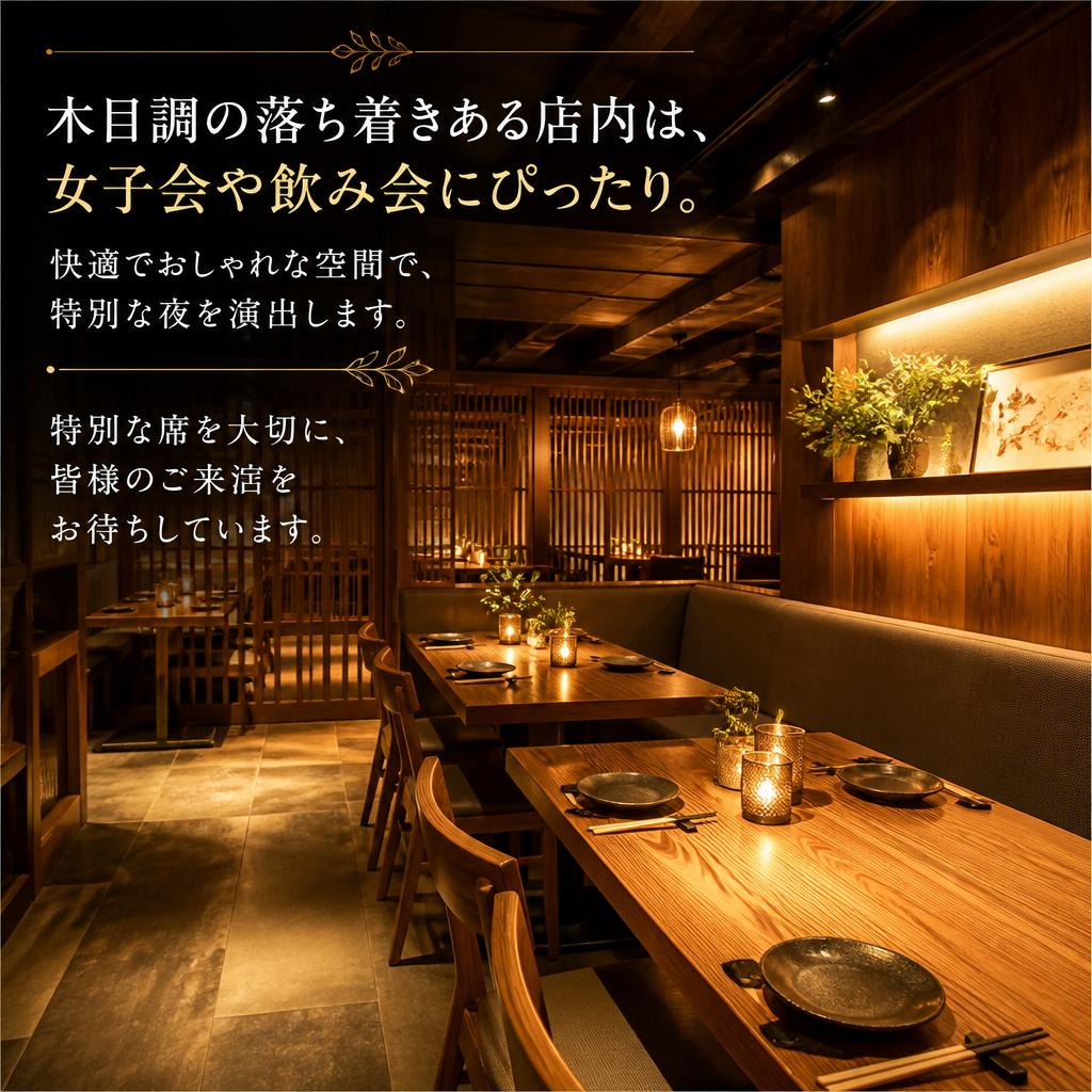 おしゃれな空間でくつろぎのひとときを