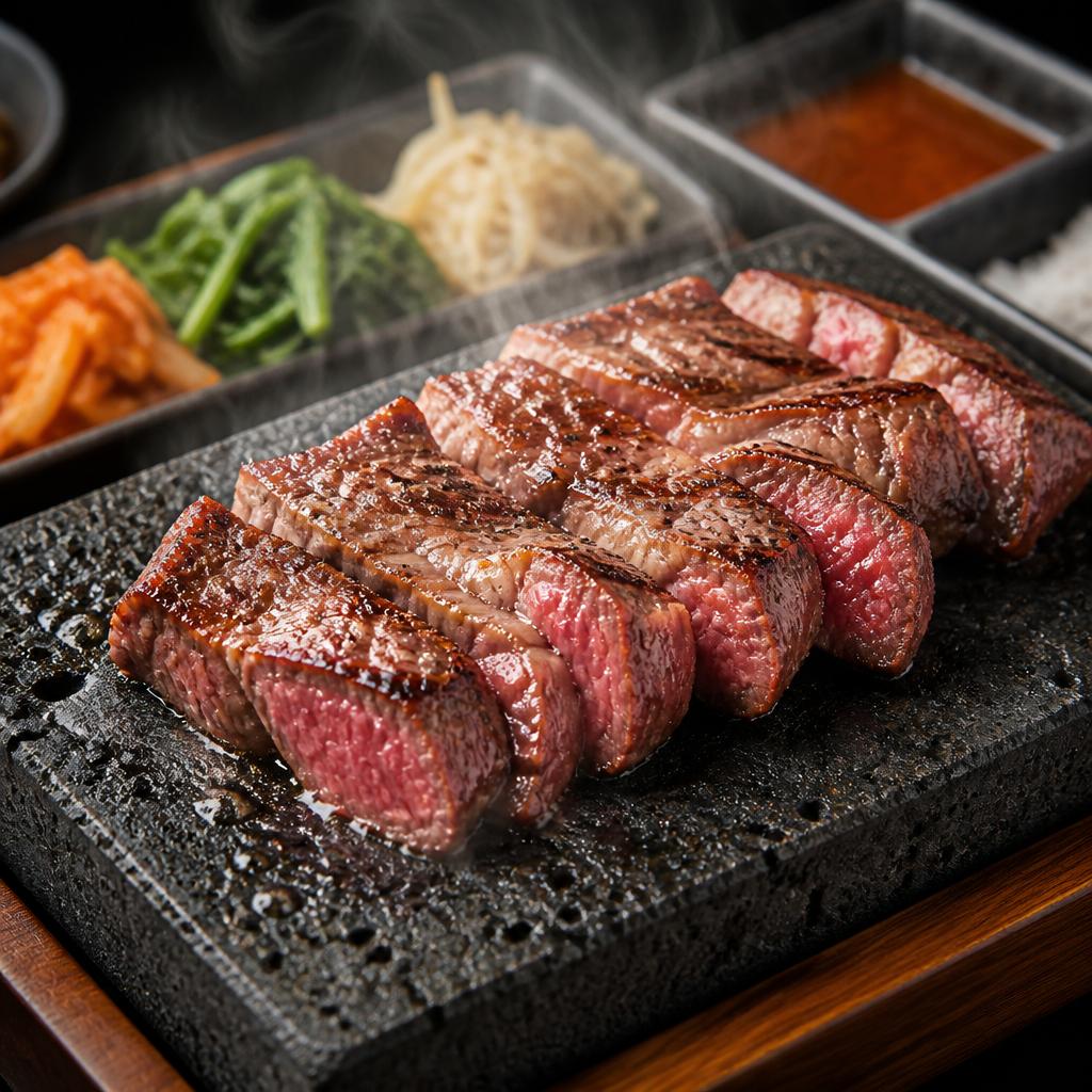 特製石焼ハラミステーキのご紹介