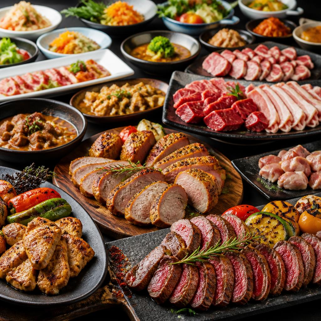300BONE自慢の食べ放題メニュー