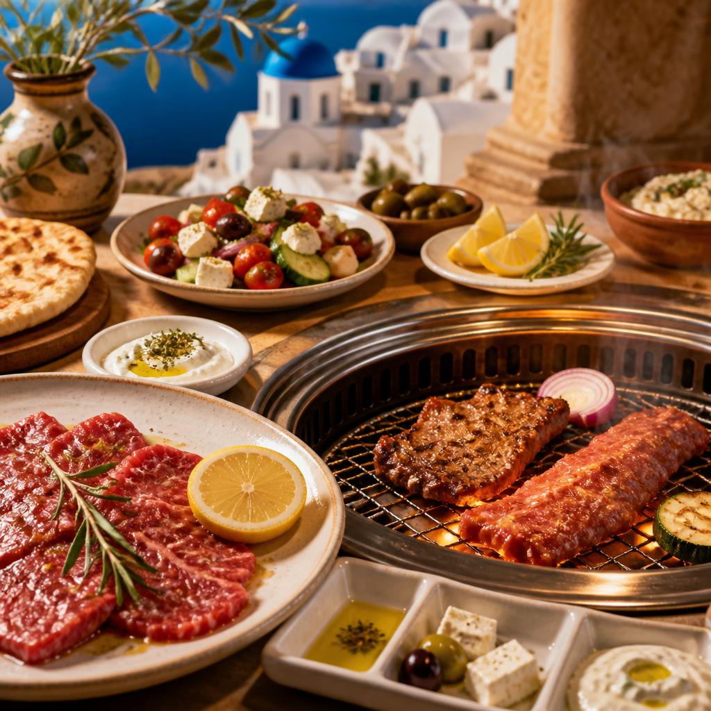 ギリシャの風味と焼肉の融合！池袋で新たな味覚体験を！